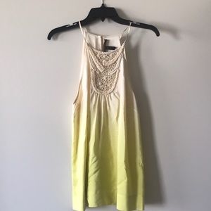 BCBG Ombré Beaded Top